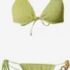 NASTY GAL Triangel Bikinis Triangel Bikini Dames Olijfgroen / Riet