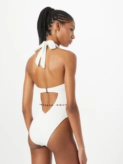 RIVER ISLAND Halter Badpakken High Neck Badpak Dames Crème -Bikini Verkoop 7c7d0568f2736788c0abdca6da8428f8