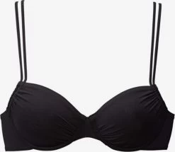 Buffalo Bikini Tops Met Beugel Regular Bikinitop Happy Dames Zwart