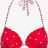 S.Oliver Push-up Bikini Tops Push-up Bikinitop Audrey Dames Rood -Bikini Verkoop 853e88b63a95b2719159c01c01dc6a33