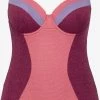 Ulla Popken Corrigerende Badpakken Shaping-badpak Dames Roze -Bikini Verkoop 8b88522d22523a9c345bab70de072095