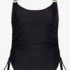 Halter Badpakken Bustier Badpak Dames Zwart
