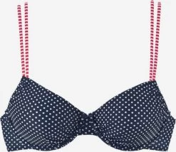 S.Oliver Bikini Tops Met Beugel T-shirt Bh Bikinitop Avni Dames Donkerblauw