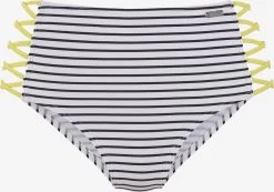 VENICE BEACH Bikini Broekjes Bikinibroek Dames Zwart / Wit