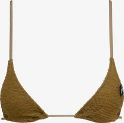 Calvin Klein Swimwear Triangel Bikini Tops Triangel Bikinitop Dames Olijfgroen
