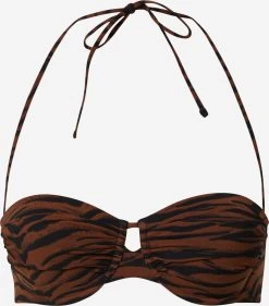 Watercult Bandeau Bikini Tops Bandeau Bikinitop Dames Rood / Zwart