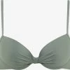 S.Oliver Bikini Tops Met Beugel Push-up Bikinitop Spain Dames Olijfgroen -Bikini Verkoop 97030317f090ec0de7c7e6970d2e7359
