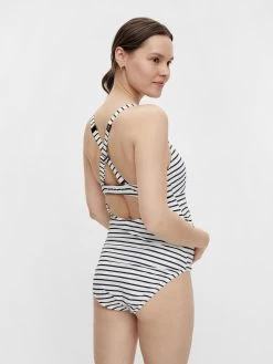 Mamalicious Grote Cups Bustier Badpak Josefine Dames Wit -Bikini Verkoop 991b34d55d81421307ad5cb7df8b54cc