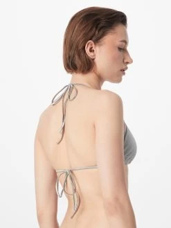 Monki Triangel Bikini Tops Triangel Bikinitop Dames Lichtgrijs -Bikini Verkoop 9d60a4ea495a62a7e9c924ca3b239d21