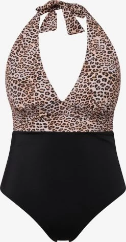 Badpakken Zonder Beugel Triangel Badpak Dames Zwart