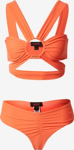Bandeau Bikinis Bandeau Bikini Dames Lichtoranje