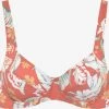 Sunseeker Bikini Tops Met Beugel T-shirt Bh Bikinitop Dames Oranje