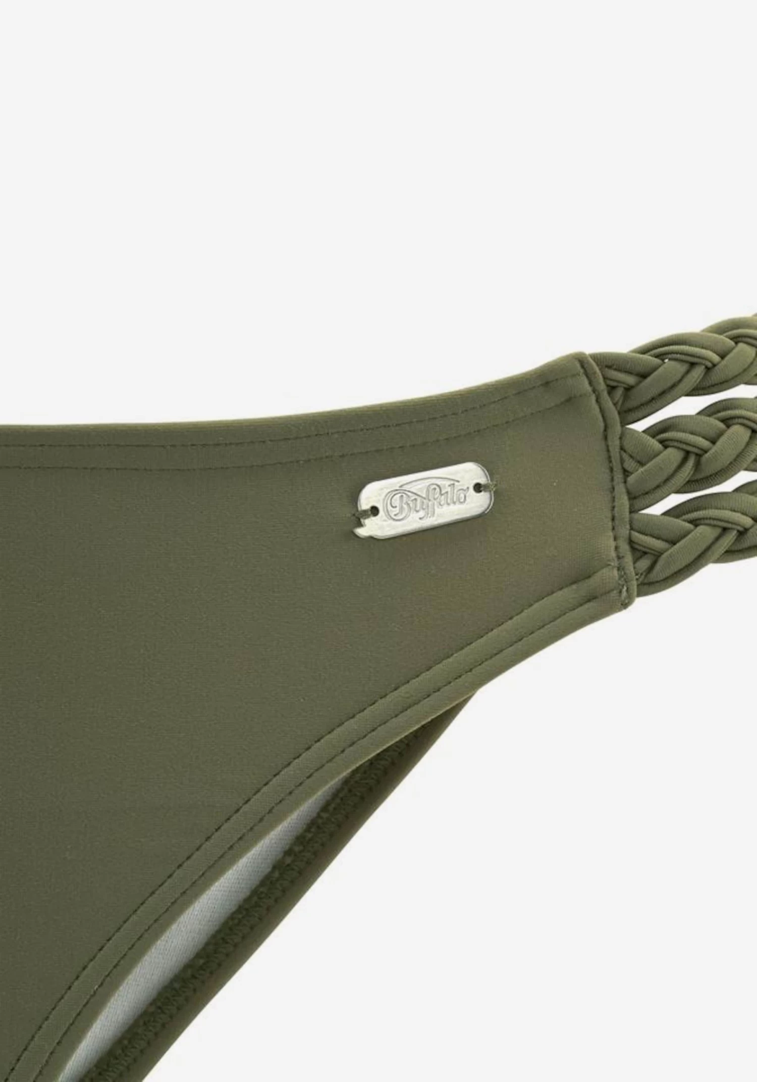 Buffalo Beugel Bikinis Bandeau Bikini Dames Kaki 6 Buffalo Beugel Bikinis Bandeau Bikini Dames Kaki - Afbeelding 4