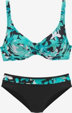 Beugel Bikinis T-shirt Bh Bikini Dames Blauw