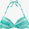 S.Oliver Push-up Bikini Tops Push-up Bikinitop Dames Blauw -Bikini Verkoop ac3f3db812d3adabb551276809b16fdd