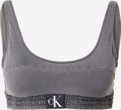 Calvin Klein Swimwear Bustier Bikini Tops Bustier Bikinitop Dames Grijs