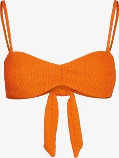 Vero Moda Bandeau Bikini Tops Bandeau Bikinitop Meera Dames Oranje