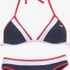 KangaRoos Triangel Bikinis Triangel Bikini Dames Navy -Bikini Verkoop afe499f7e36f6883434c95a565b93904