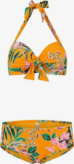 Shiwi Grote Cups T-shirt Bh Bikini Dames Oranje
