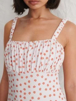 NA-KD Badpakken Zonder Beugel T-shirt Bh Badpak Dames Oranje / Wit -Bikini Verkoop b141697125c5b05272b8a6bf71322f00