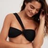 NA-KD Bandeau Bikini Tops Bandeau Bikinitop Dames Zwart -Bikini Verkoop b27d93525e247e774c47e2456dca5532