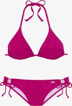 Buffalo Triangel Bikinis Triangel Bikini Dames Fuchsia