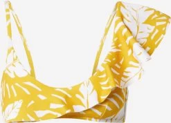 Watercult Grote Cups T-shirt Bh Bikinitop Dames Goudgeel