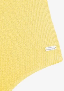 Badpakken Zonder Beugel Bustier Badpak Dames Geel -Bikini Verkoop b7790de05e71afbd2a354a2ddb2e2f27