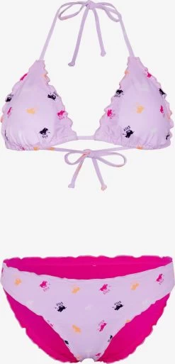 Triangel Bikinis Triangel Bikini Dames Pink / Lichtroze