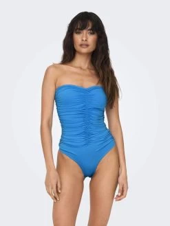 ONLY Bandeau Badpakken Bandeau Badpak Dames Azuur -Bikini Verkoop b8eb86817973d8189a85d064d8682890