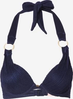 Hunkemöller Bikini Tops Met Beugel T-shirt Bh Bikinitop Dames Donkerblauw