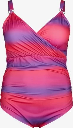 Grote Cups Bustier Badpak DEBORA Dames Pink
