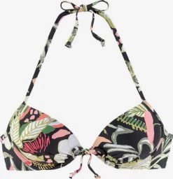 S.Oliver Push-up Bikini Tops Push-up Bikinitop Dames Groen