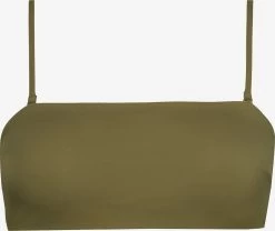 Calvin Klein Swimwear Bandeau Bikini Tops Bandeau Bikinitop Dames Olijfgroen