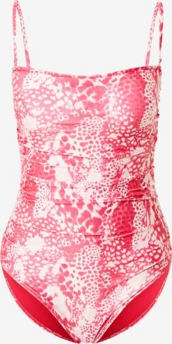 Wallis Badpakken Zonder Beugel Bustier Badpak Dames Pink