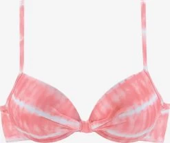 S.Oliver Push-up Bikini Tops Push-up Bikinitop Dames Pink