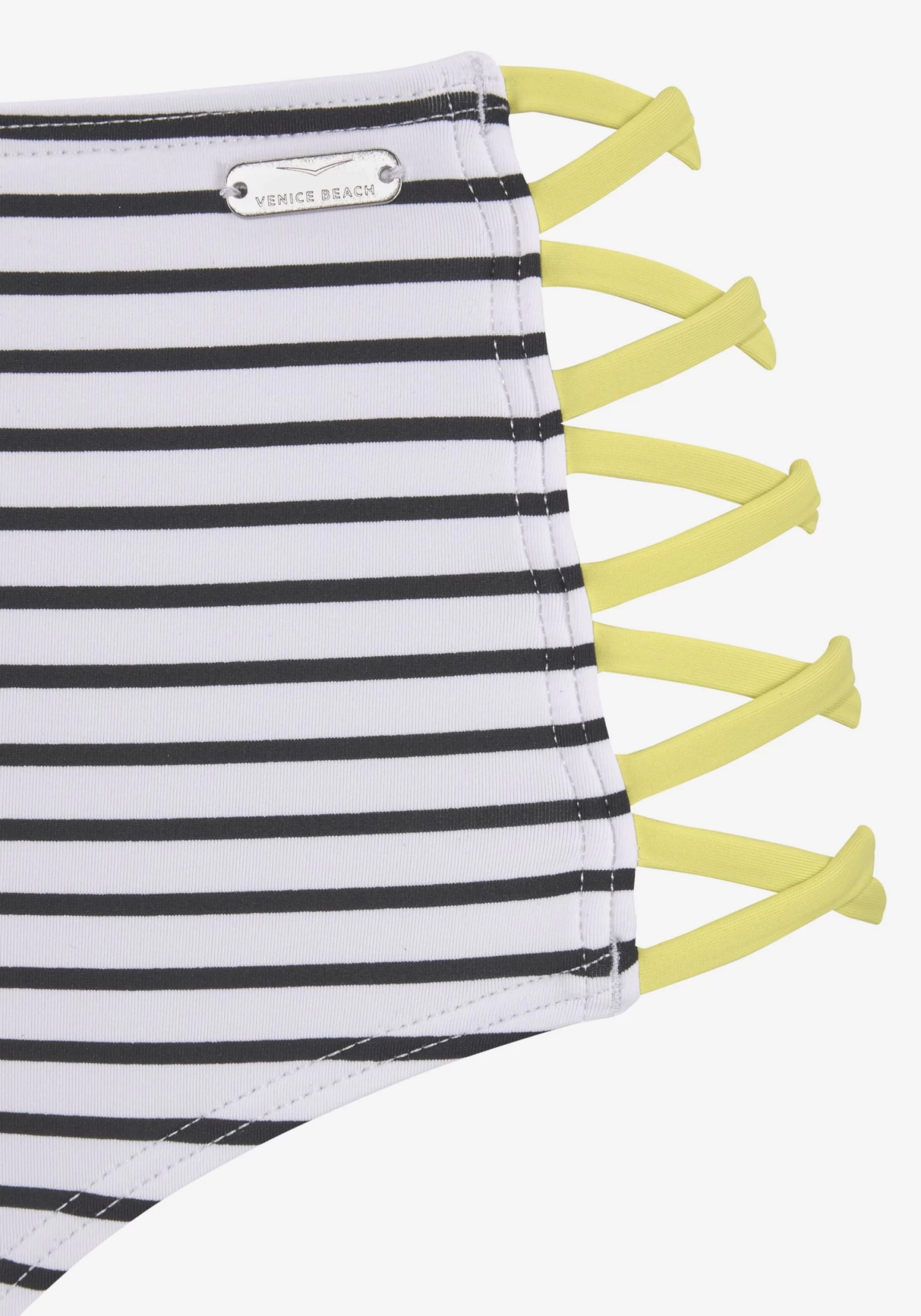 VENICE BEACH Bikini Broekjes Bikinibroek Dames Zwart / Wit 4 VENICE BEACH Bikini Broekjes Bikinibroek Dames Zwart / Wit - Afbeelding 2