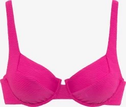 Sunseeker Bikini Tops Met Beugel T-shirt Bh Bikinitop Dames Pink