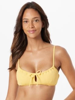 Seafolly Bandeau Bikini Tops Bandeau Bikinitop Drawstring Dames Lichtgeel -Bikini Verkoop cd56250f05744750e3e0193b74499a15