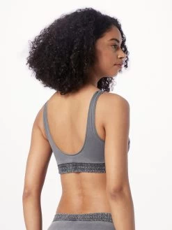 Calvin Klein Swimwear Bustier Bikini Tops Bustier Bikinitop Dames Grijs -Bikini Verkoop ceb331ee2d3b41891255cc739b5dd93a