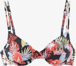 S.Oliver Bikini Tops Met Beugel T-shirt Bh Bikinitop Dames Zwart