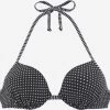 S.Oliver Bikini Tops Met Beugel Push-up Bikinitop Avni Dames Zwart -Bikini Verkoop d3f2b334438ac72c668b05ef483be666