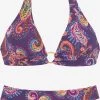 Triangel Bikinis Triangel Bikini Dames Aubergine -Bikini Verkoop d5bb5b86f5c7e09aa70873392708f373