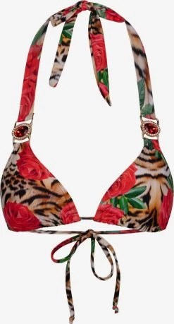 Triangel Bikini Tops Triangel Bikinitop Be Fierce Dames Rood