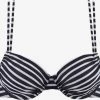 VENICE BEACH Bikini Tops Met Beugel Push-up Bikinitop Dames Zwart / Wit 2 VENICE BEACH Bikini Tops Met Beugel Push-up Bikinitop Dames Zwart / Wit -Bikini Verkoop e036c1e6e970480703d6471459344b97