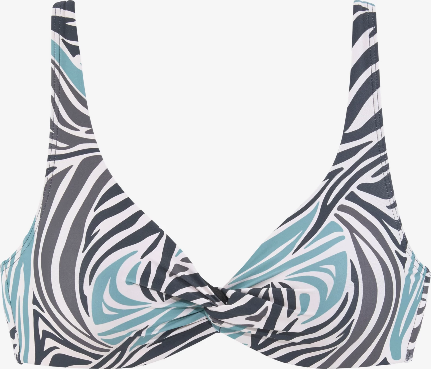 Sunseeker Bikini Tops Met Beugel T-shirt Bh Bikinitop Dames Lichtblauw / Grijs / Wit 3 Sunseeker Bikini Tops Met Beugel T-shirt Bh Bikinitop Dames Lichtblauw / Grijs / Wit