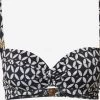 Bikini Tops Met Beugel T-shirt Bh Bikinitop Dames Navy