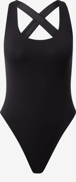 Calvin Klein Swimwear Badpakken Zonder Beugel Bustier Badpak Dames Zwart