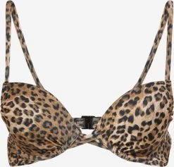 Hunkemöller Bikini Tops Met Beugel T-shirt Bh Bikinitop Dames Lichtbruin