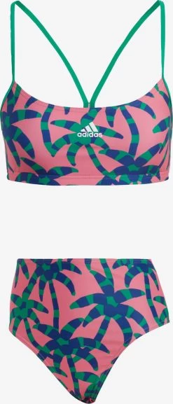 Adidas Sportswear Grote Cups Bustier Sportbikini Dames Magenta